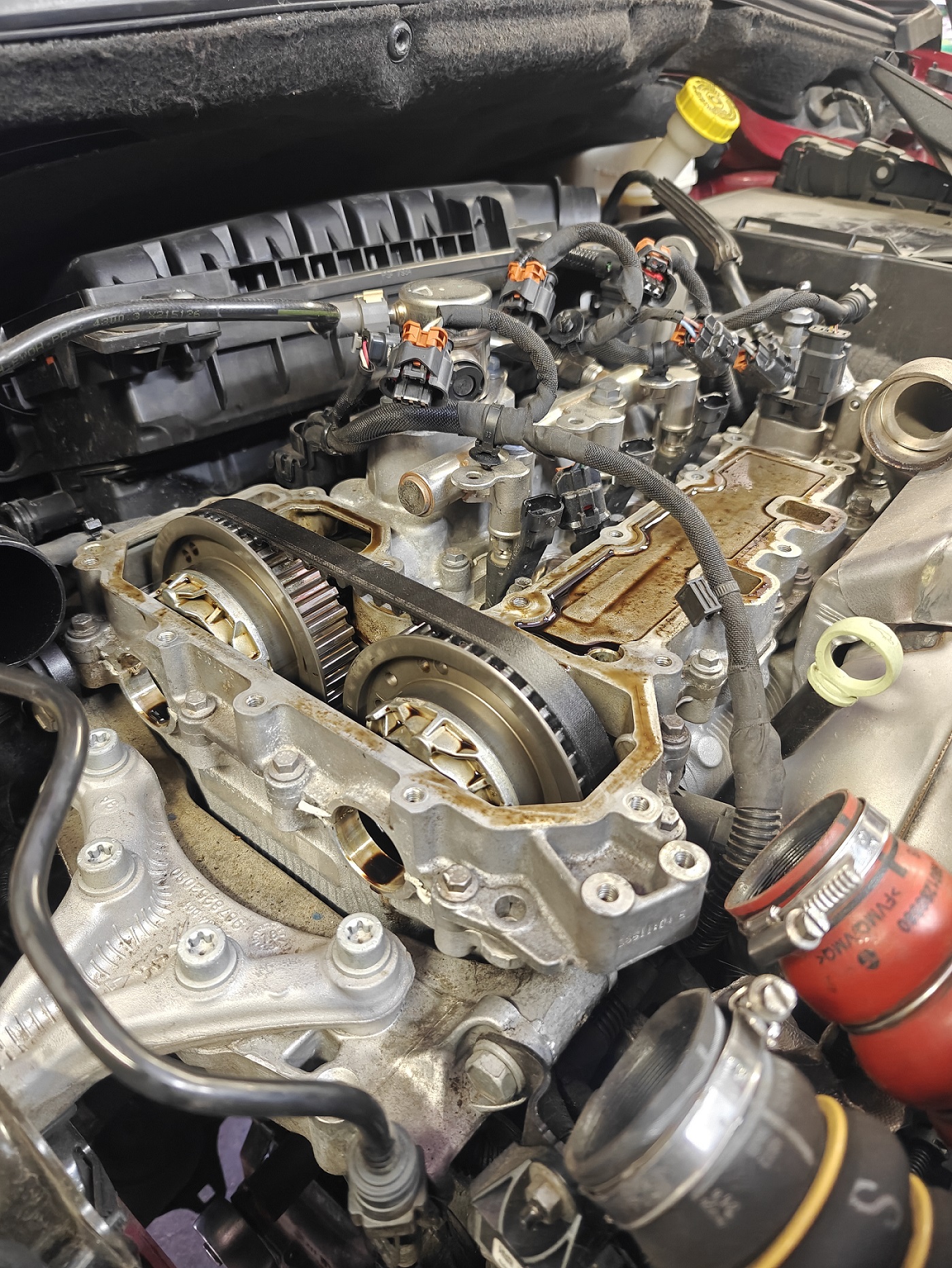 Timing belt replacement